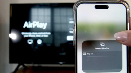 Using AirPlay to Mirror iPhone Content to a TV