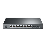 TP-Link JetStream TL-SG2210P V3 - Switch - smart - 8 x 10/100/1000 + 2 x SFP - desktop - PoE (58 W) - Premier Technology