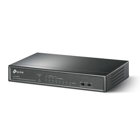 TP-Link TL-SF1008LP - V1 - switch - unmanaged - 8 x 10/100 (4 PoE) - desktop, wall-mountable - PoE (41 W) - Premier Technology