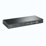 TP-Link JetStream TL-SG1218MP - V1 - switch - 16 x 10/100/1000 (PoE+) + 2 x 10/100/1000 + 2 x combo Gigabit SFP - rack-mountable - PoE+ (250 W) - Premier Technology