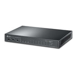 TP-Link TL-SL1311MP V1 - Switch - unmanaged - 8 x 10/100 (PoE+) + 2 x 10/100/1000 + 1 x 1000Base-X SFP - rack-mountable (124 W) - Premier Technology