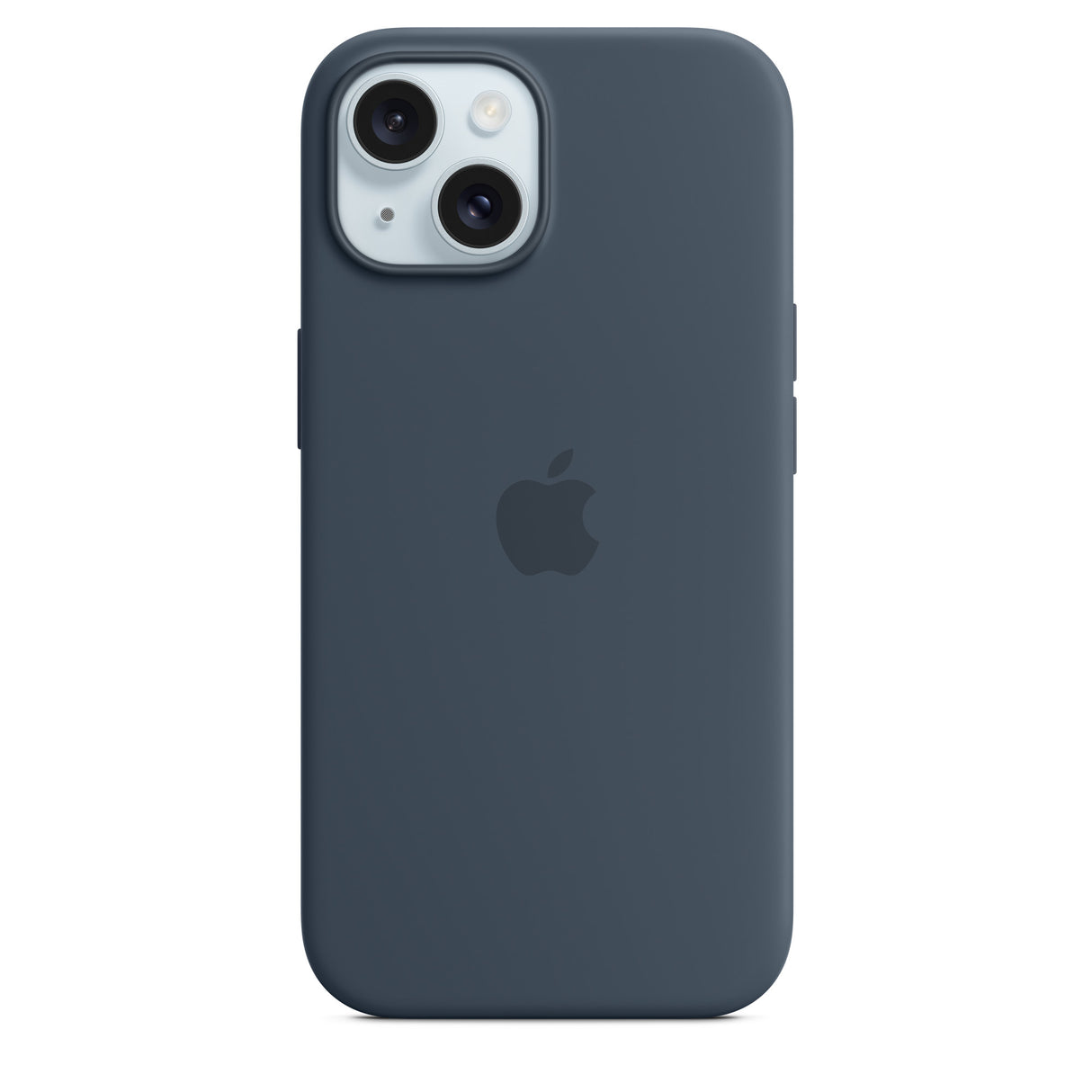 iPhone 15 Silicone Case with MagSafe - Storm Blue - Premier Technology