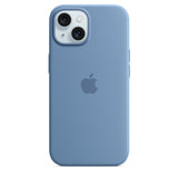 iPhone 15 Silicone Case with MagSafe - Winter Blue - Premier Technology