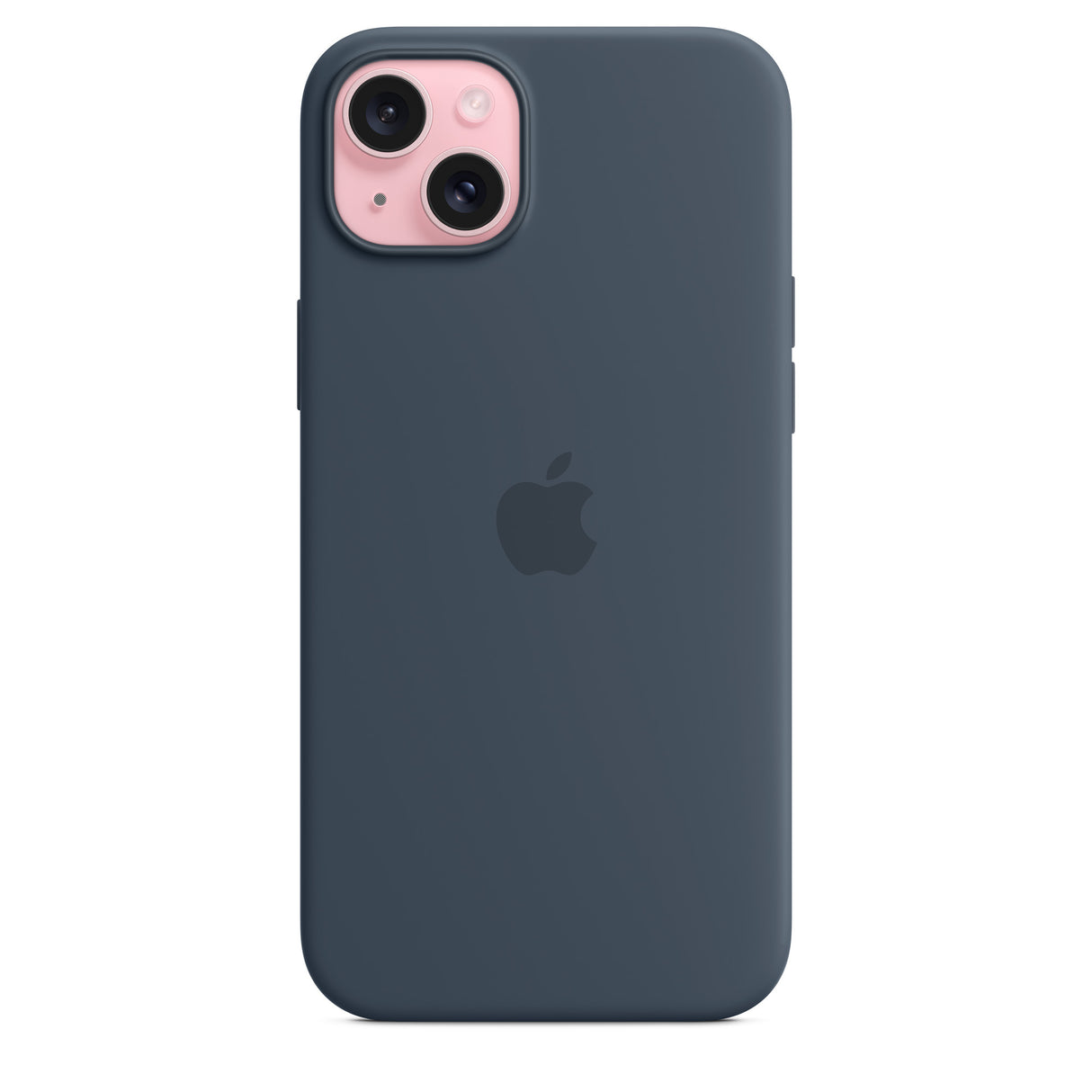 iPhone 15 Plus Silicone Case with MagSafe - Storm Blue - Premier Technology