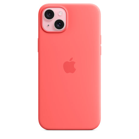 iPhone 15 Plus Silicone Case with MagSafe - Guava - Premier Technology