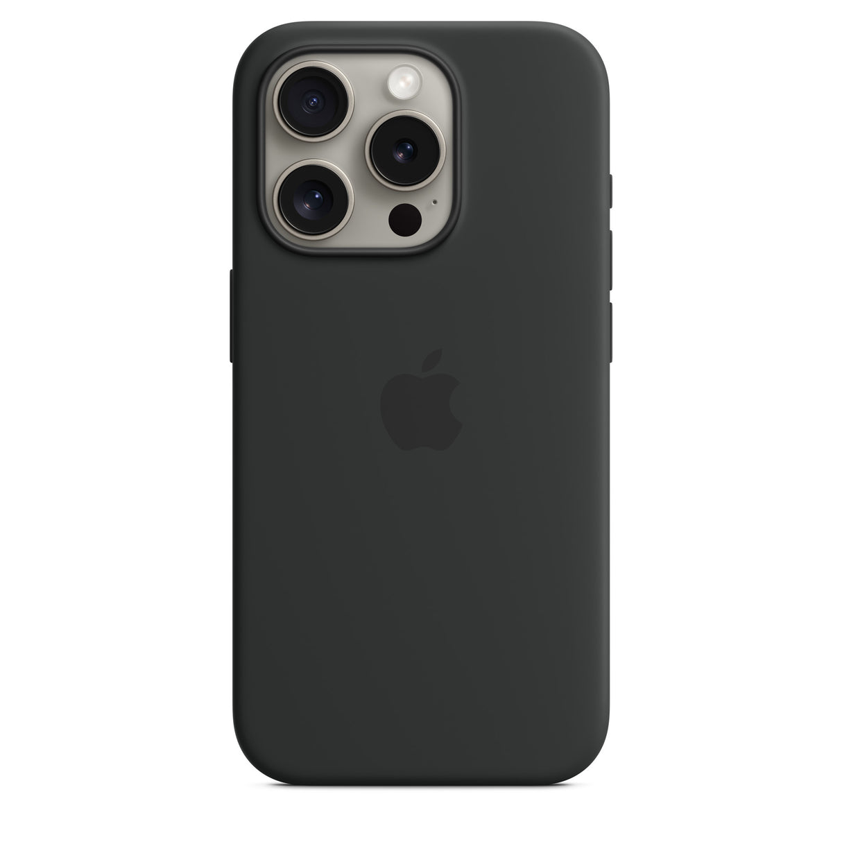 iPhone 15 Pro Silicone Case with MagSafe - Black - Premier Technology