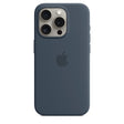 iPhone 15 Pro Silicone Case with MagSafe - Storm Blue - Premier Technology