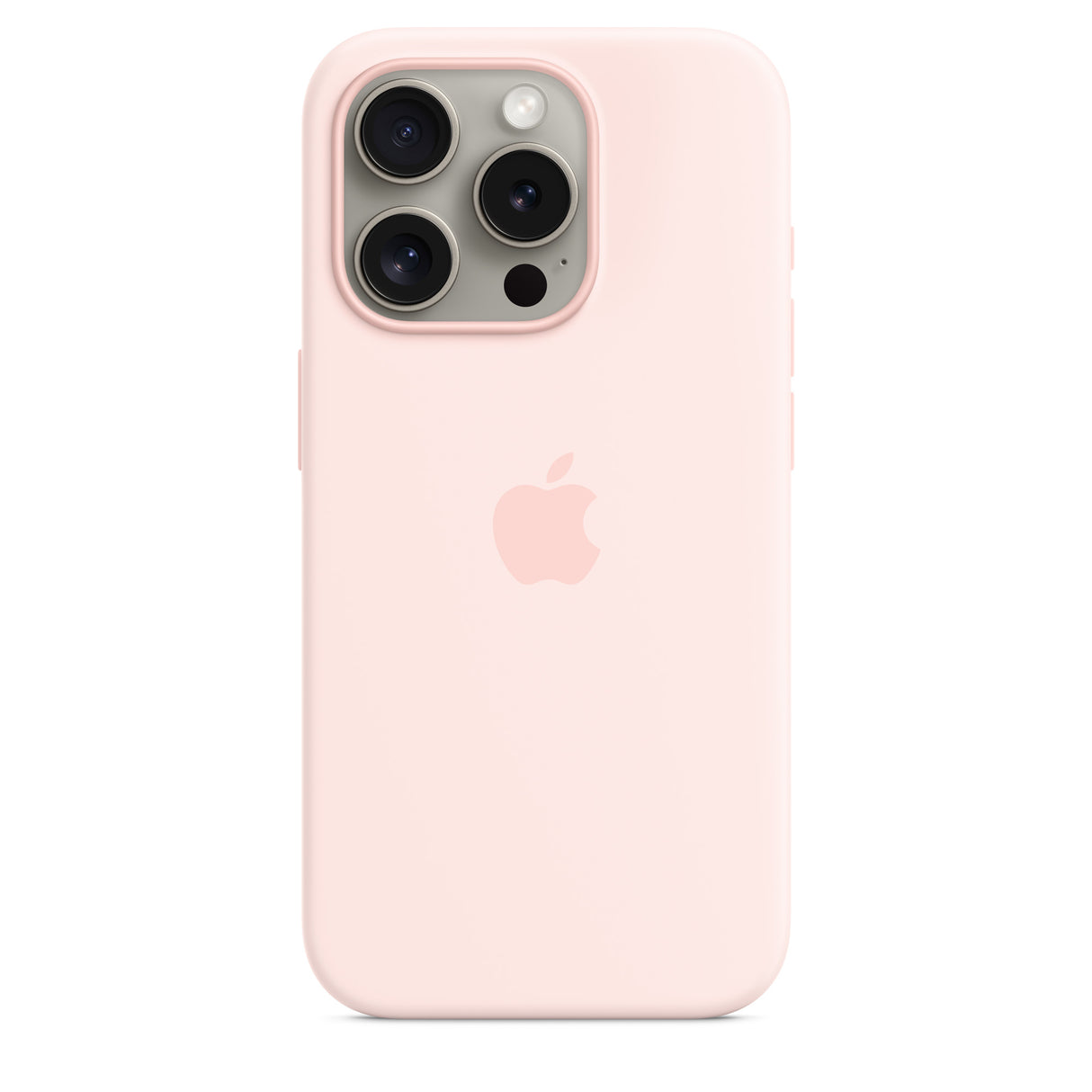 iPhone 15 Pro Silicone Case with MagSafe - Light Pink - Premier Technology