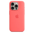 iPhone 15 Pro Silicone Case with MagSafe - Guava - Premier Technology