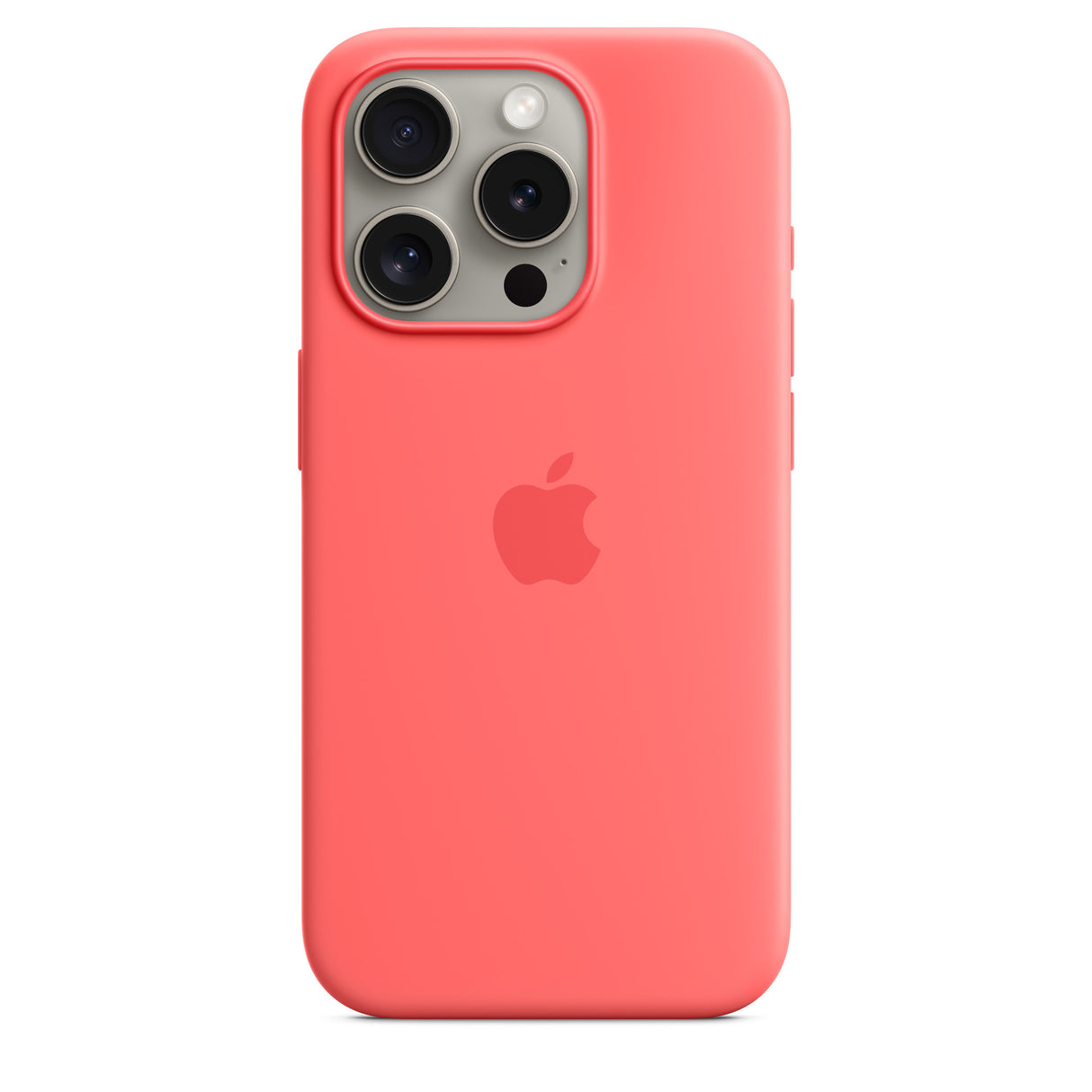 iPhone 15 Pro Silicone Case with MagSafe - Guava - Premier Technology