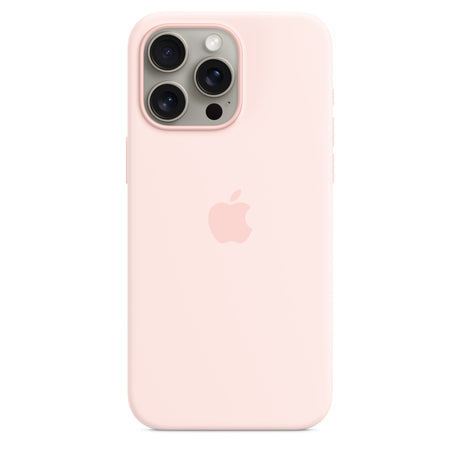 iPhone 15 Pro Max Silicone Case with MagSafe - Light Pink - Premier Technology