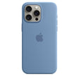 iPhone 15 Pro Max Silicone Case with MagSafe - Winter Blue - Premier Technology