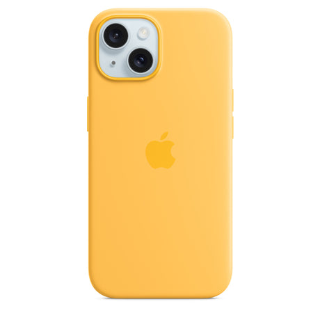 iPhone 15 Silicone Case with MagSafe - Sunshine - Premier Technology