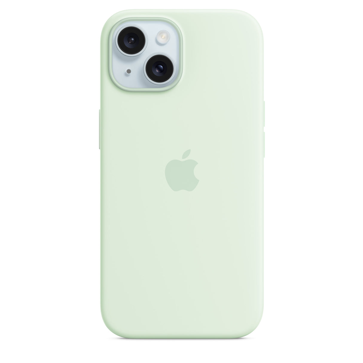 iPhone 15 Silicone Case with MagSafe - Soft Mint - Premier Technology