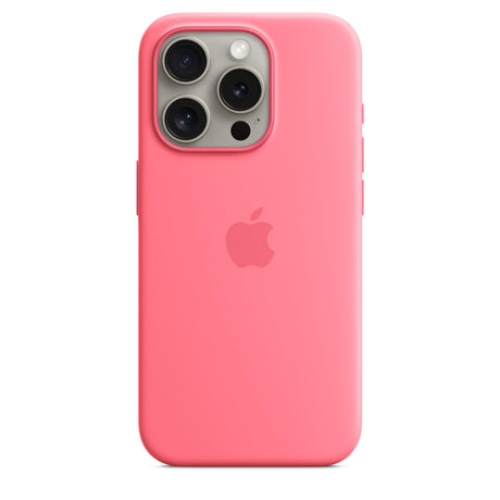 iPhone 15 Pro Silicone Case with MagSafe - Pink - Premier Technology