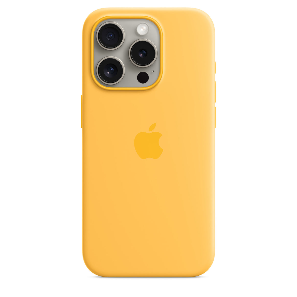 iPhone 15 Pro Silicone Case with MagSafe - Sunshine - Premier Technology