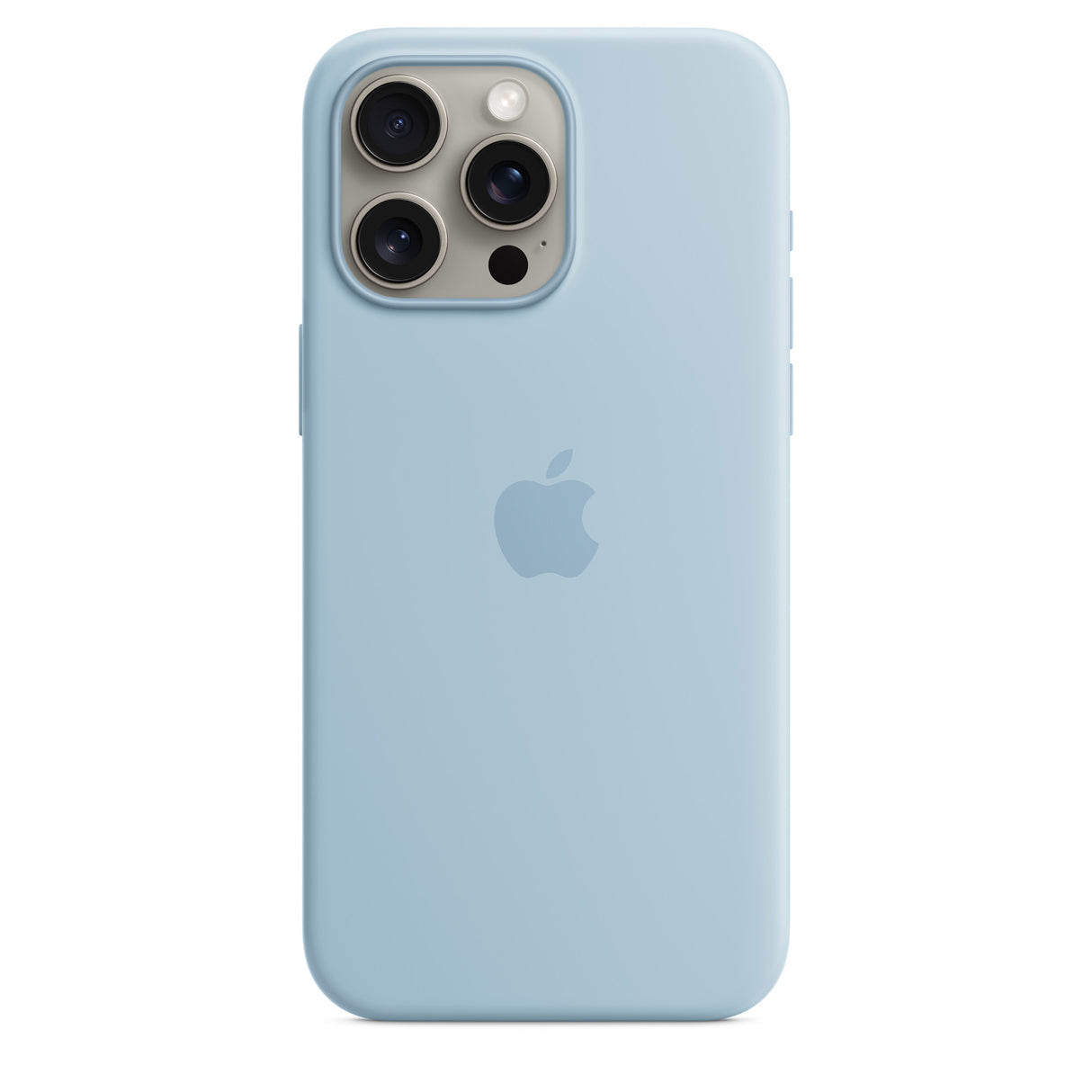 iPhone 15 Pro Max Silicone Case with MagSafe - Light Blue - Premier Technology