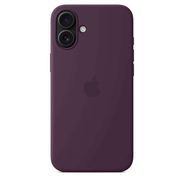 iPhone 16 Plus Silicone Case with MagSafe – Plum - Premier Technology