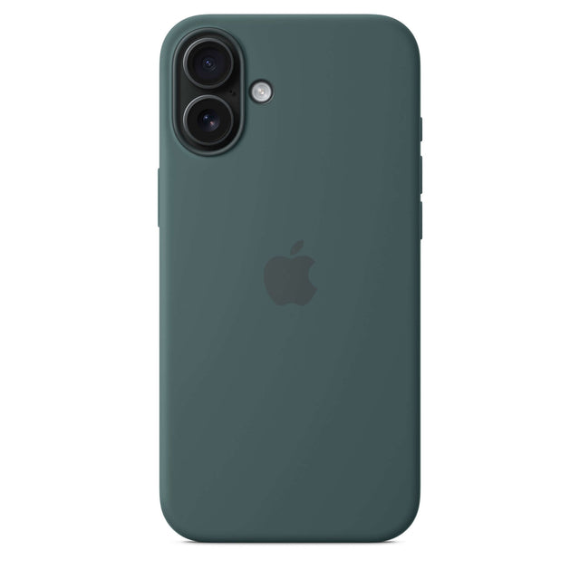 iPhone 16 Plus Silicone Case with MagSafe – Lake Green - Premier Technology