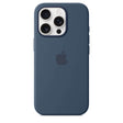 iPhone 16 Pro Silicone Case with MagSafe – Denim - Premier Technology