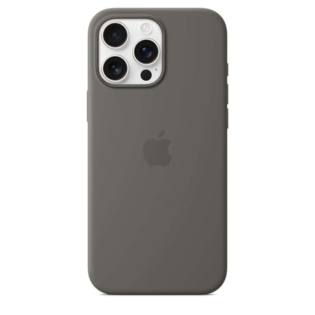 iPhone 16 Pro Max Silicone Case with MagSafe – Stone Grey - Premier Technology