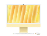 iMac - Yellow - M4 Chip with 8-Core CPU (4 performance cores and 4 efficiency cores), 8-Core GPU, and 16-Core Neural Engine - Premier Technology