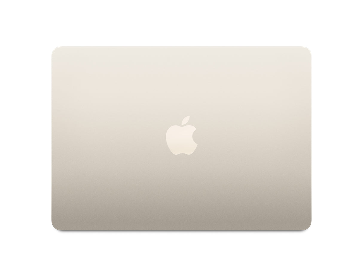 MacBook Air - 13-inch Starlight - Apple M3 chip with 8‑core CPU, 10‑core GPU, 16‑core Neural Engine