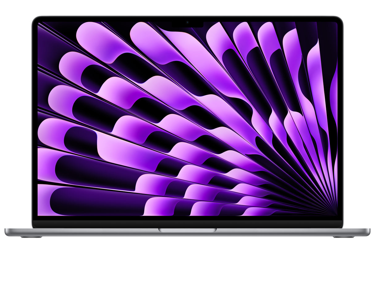 15-inch MacBook Air - Space Grey - Apple M3 chip with 8-core CPU, 10-core GPU, 16‑core Neural Engine