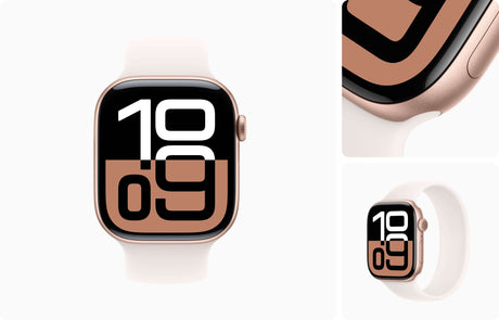 Watch Series 10 - Aluminium - Rose gold finish - Premier Technology